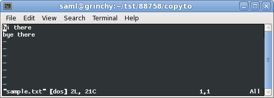 Remove ^M character from log files