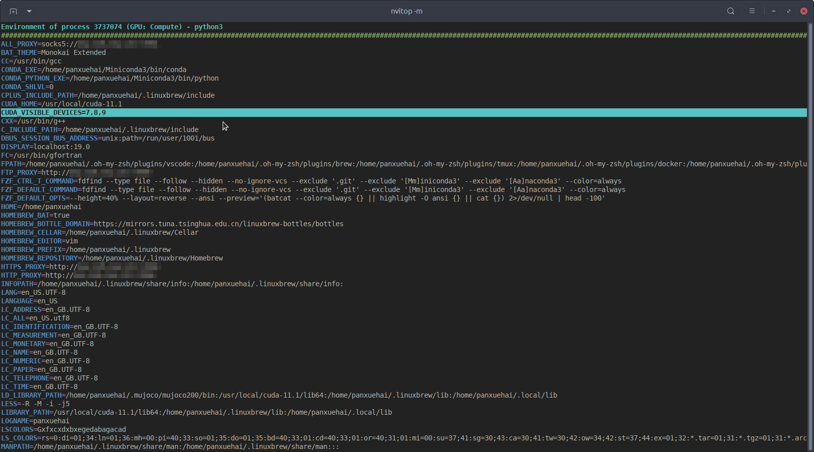 GPU usage monitoring (CUDA)