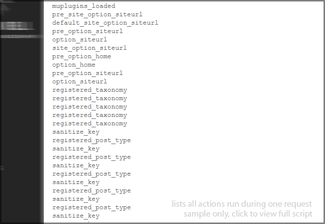 Is there a flowchart for WordPress loading sequence?