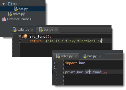 Unresolved reference issue in PyCharm