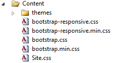 Using Twitter Bootstrap in ASP.NET project