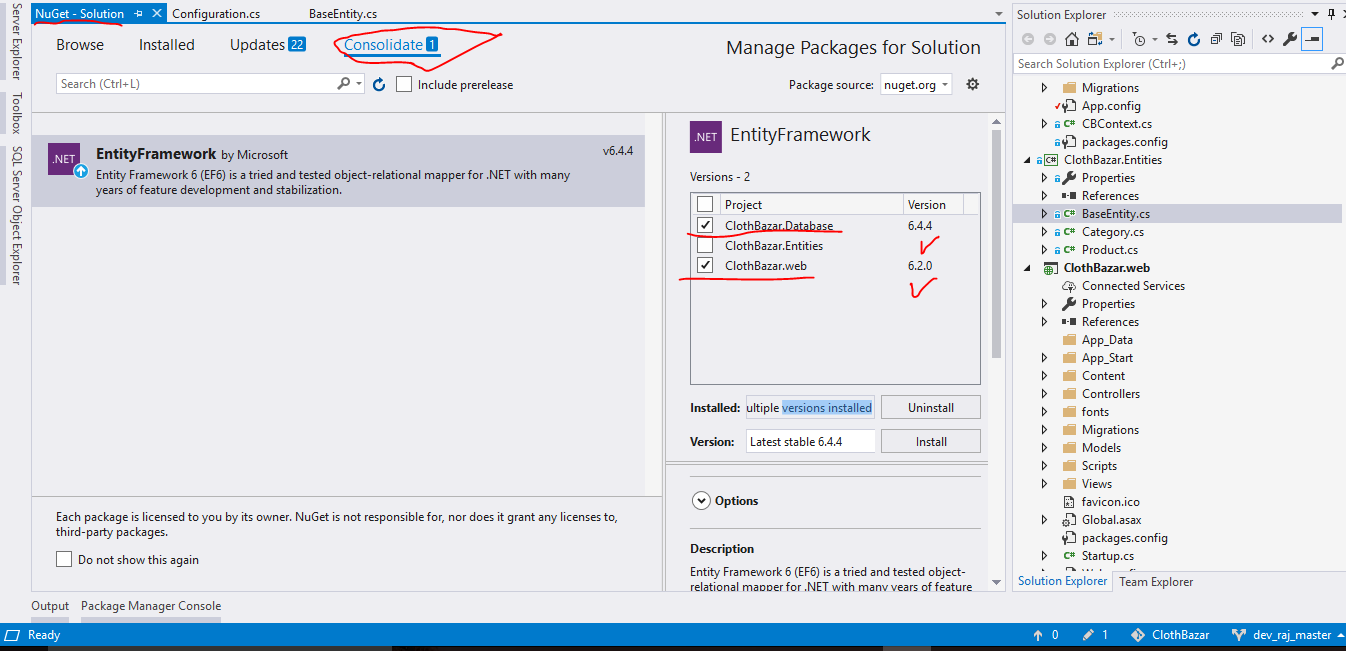 8irny Enabling Code First Entity Framework VS Web Express 2012
