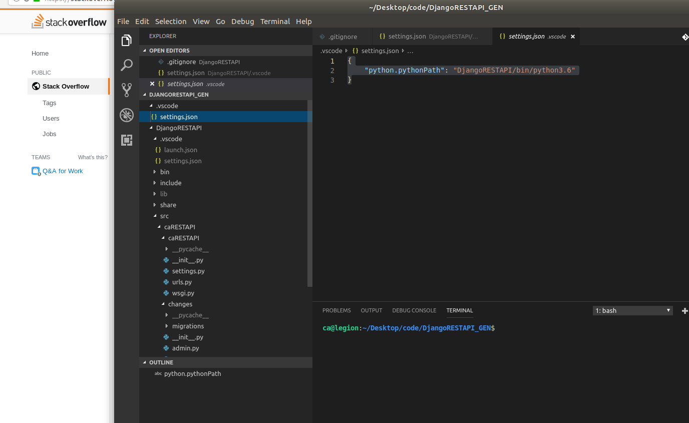 bi78b How can I set up a virtual environment for Python in Visual Studio Code?