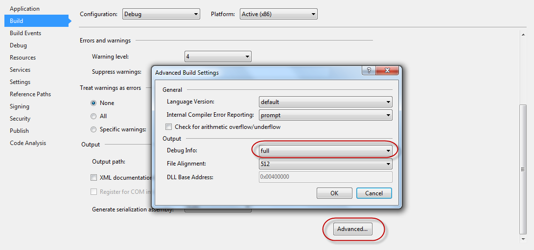 brpxw Binary was not built with debug information