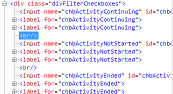 HtmlGenericControl("br") rendering twice
