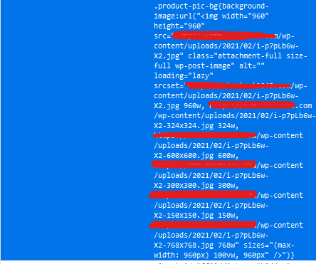 dng83 getting url from variable that calls picture of current page, not working. Only displays everything instead of url