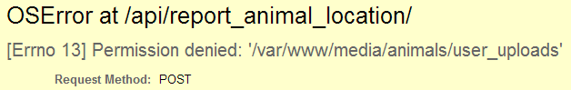 Django Error