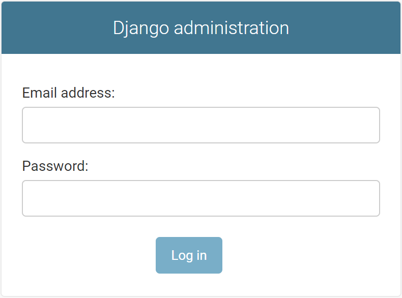 enkms Django - Login with Email