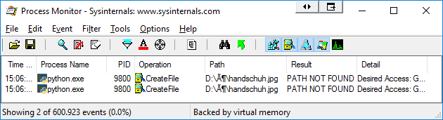 fjl0f Process Monitor