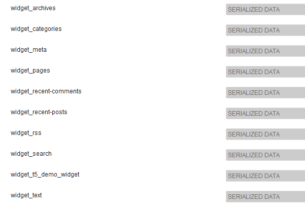 Programmatically add widgets to sidebars