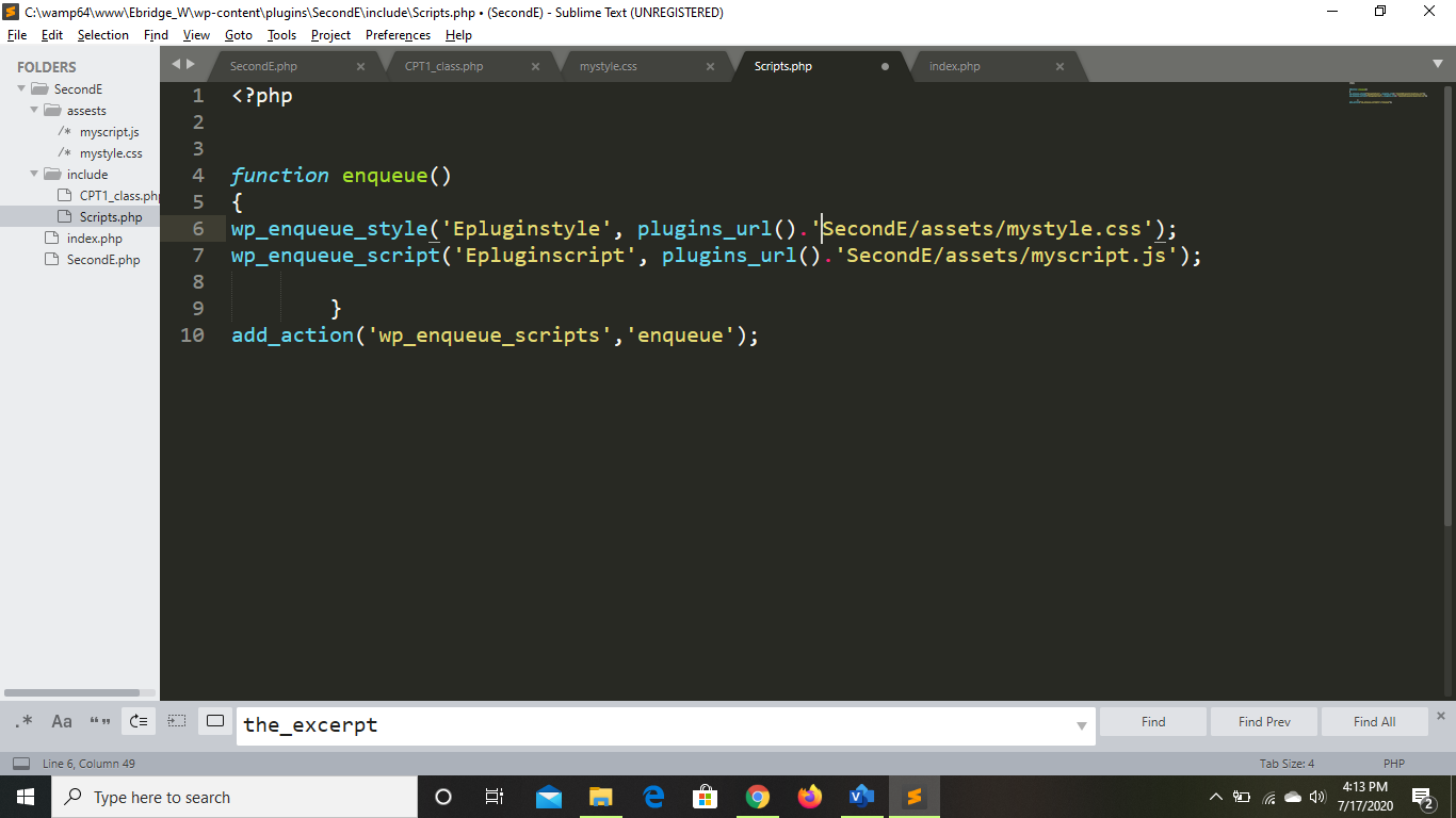 Why are files enqueued with wp_enqueue_style and wp_enqueue_script 404 Not Found?