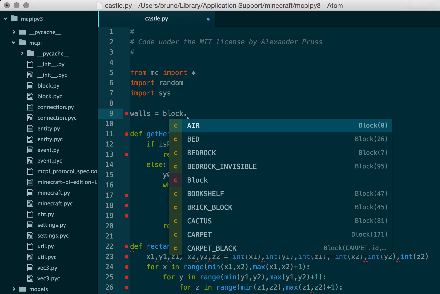 korzr Atom.io screenshot