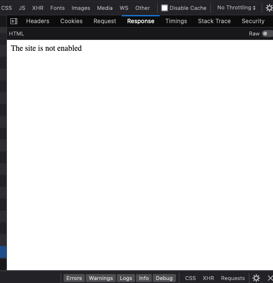 kwmll AJAX wp_insert_user WORKS but responds with “The site is not enabled”