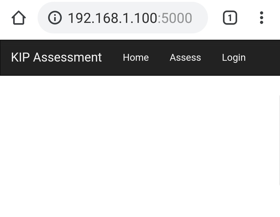 lggyg Configure Flask dev server to be visible across the network