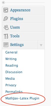 Math notation on WordPress.com?