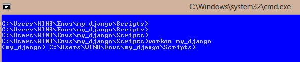 qlb9c Activating your virtual environment