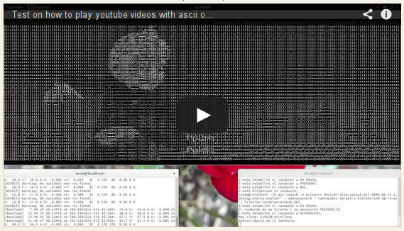 Watch YouTube videos in terminal