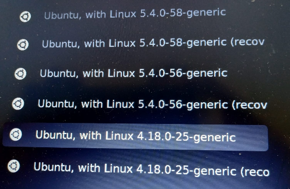 sk74u Set default kernel in GRUB