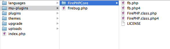tcztp-1 How to use WP-FirePHP extension?