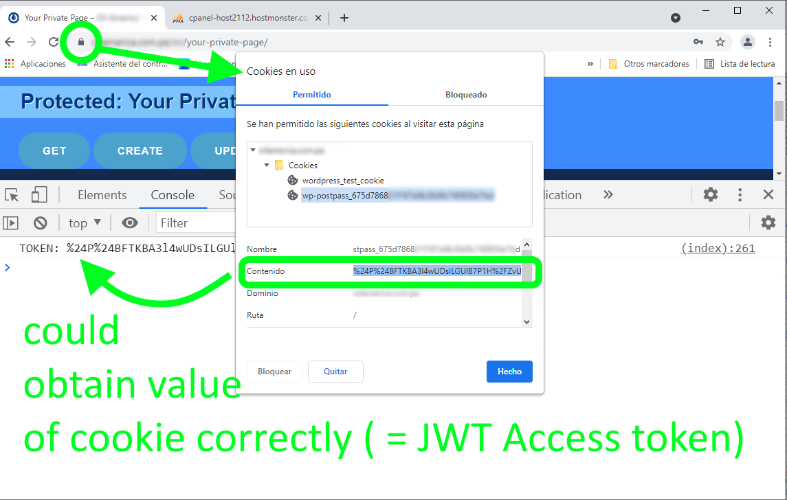 trfhz How to force Authentication on REST API for Password protected page using custom table and fetch() without Plugin