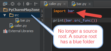 Unresolved reference issue in PyCharm
