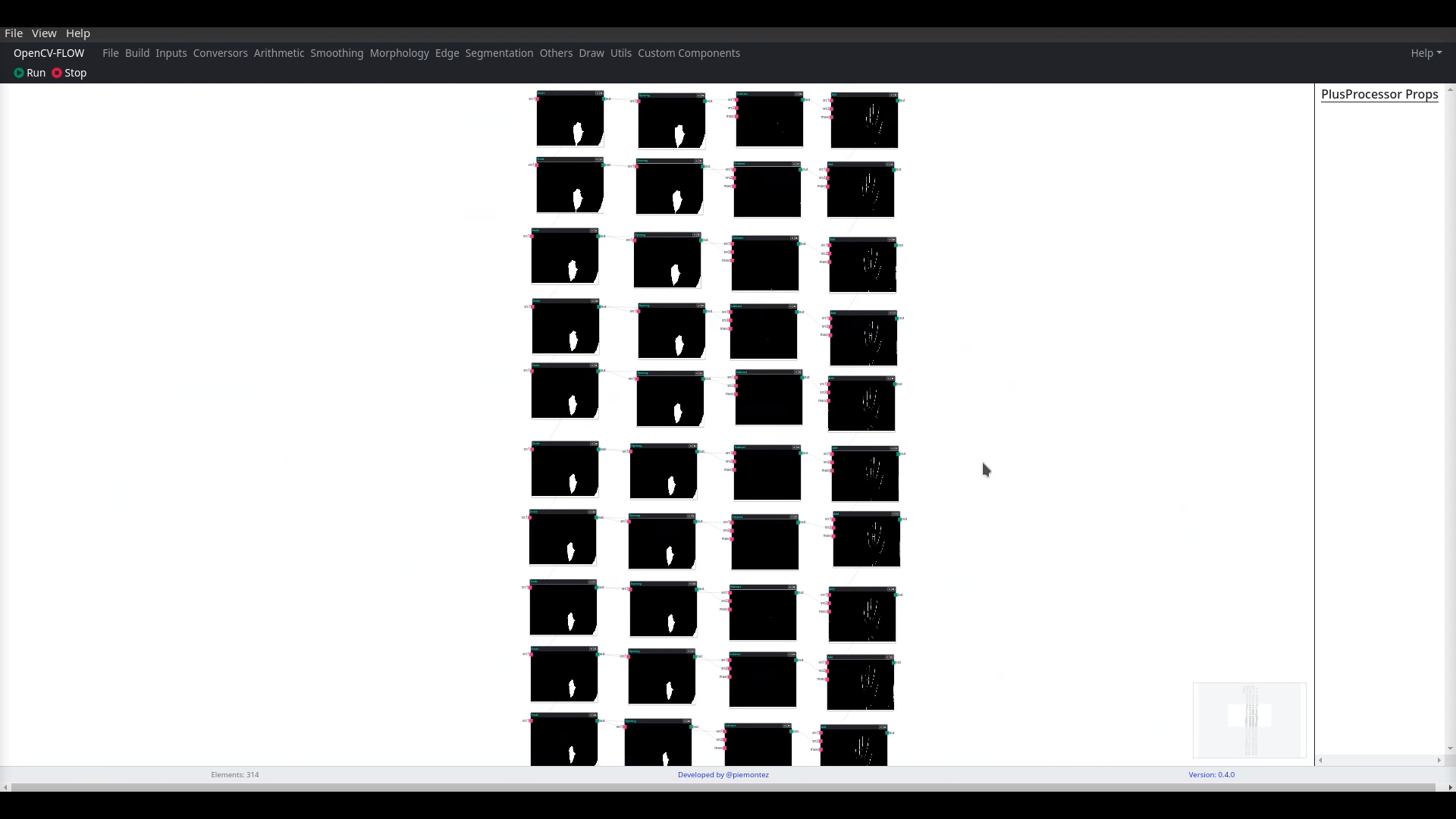 is there any build-in function can do skeletonization in openCV?