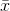 sample mean