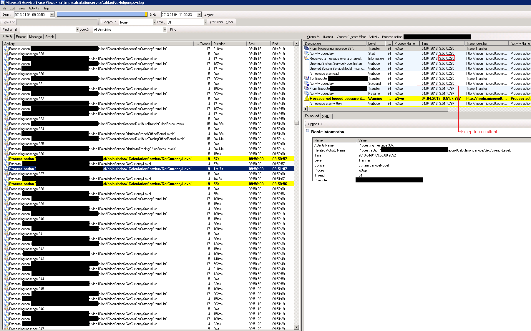 Server Trace
