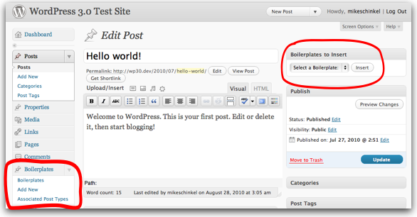 zlhkn Creating a Custom Post Type for Inserting Preset Content into Post & Pages?