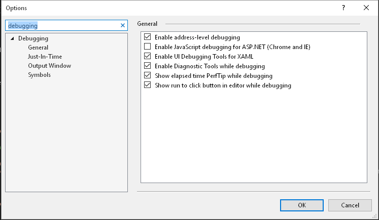 5ph6a Visual Studio Do not open new browser instance