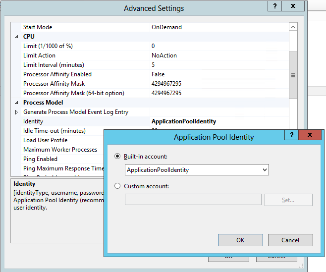 8gsc8 Can not connect to Sql database in C# asp mvc application with Entity Framework BUT the same code works with Winform application