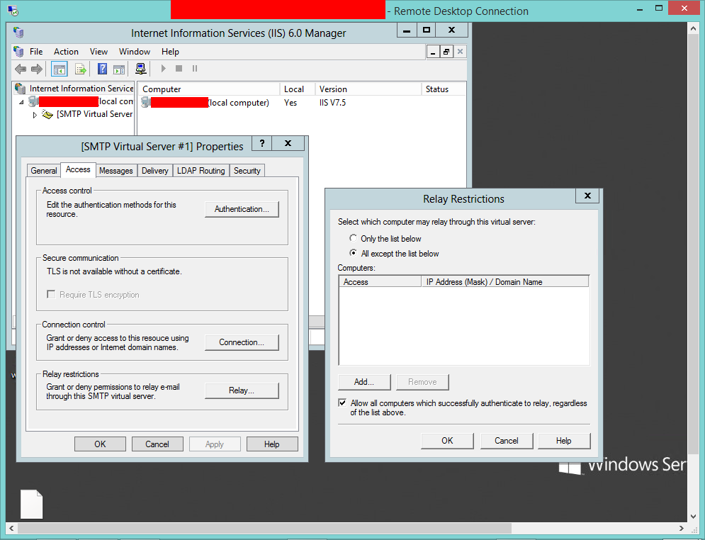 esnvv SMTP Relay