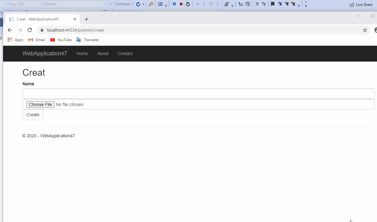 fdsyb Upload File in ASP.NET MVC 6