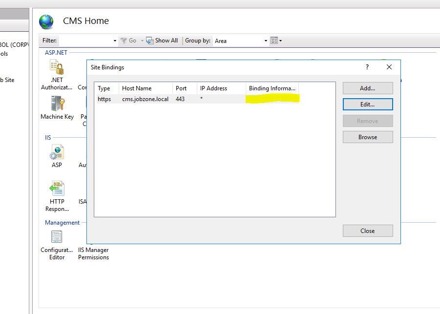 fpkgr Unable to connect to ASP.NET site when run locally through Visual Studio