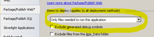 holto Visual Studio 2012 Web Publish doesn't copy files