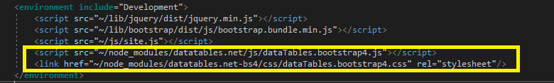 j8x8e Cannot import libraries from Node_Modules to ASP.NET CORE APP