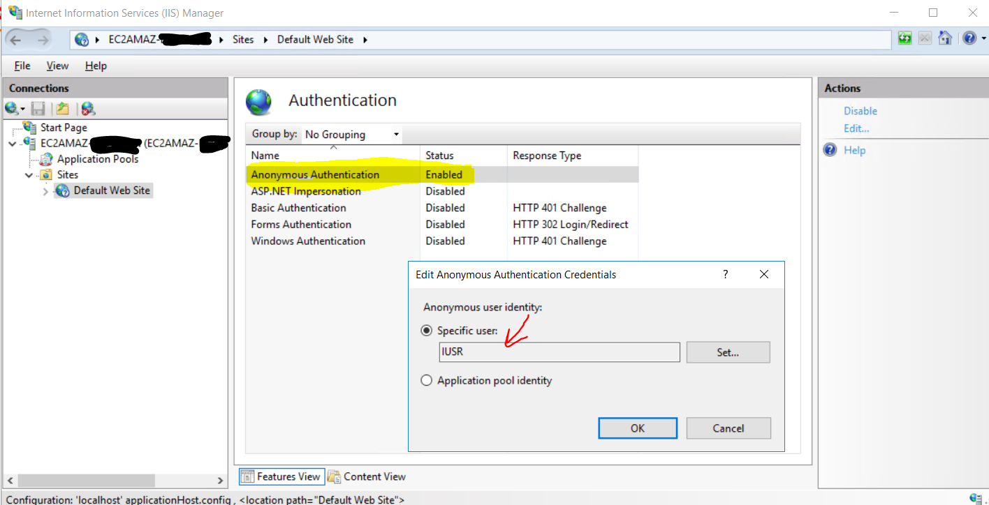 phu9c Hosting ASP.NET in IIS7 gives Access is denied?